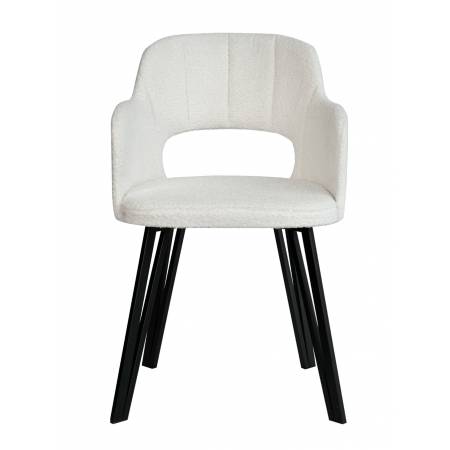 Nowoczesne krzesło fotel LOFT tapicerowane kubełkowe MILANO K680m2